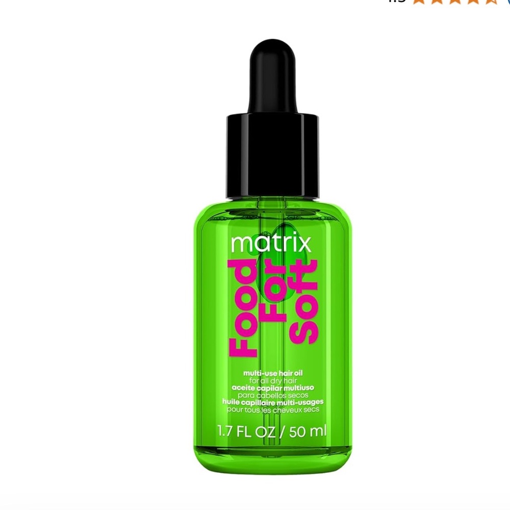 Matrix Multi-Use Hair Oil Serum Hydrating Leave-In Treatment Food for Soft 50 ml